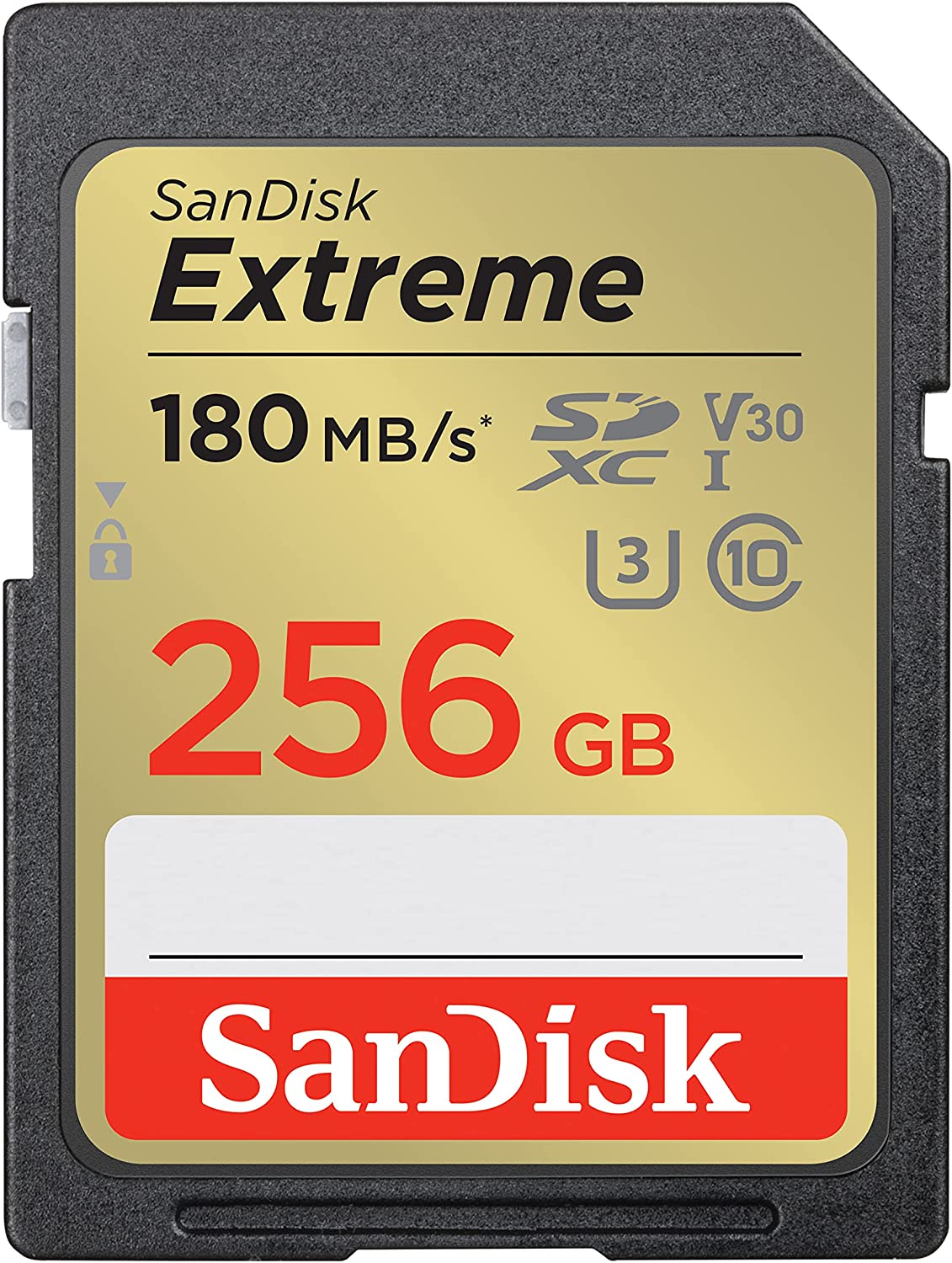 SanDisk 256GB Extreme SDXC UHS-I 메모리 카드 - C10, U3, V30, 4K, UHD, SD 카드 - SDSDXVV-256G-GNCIN