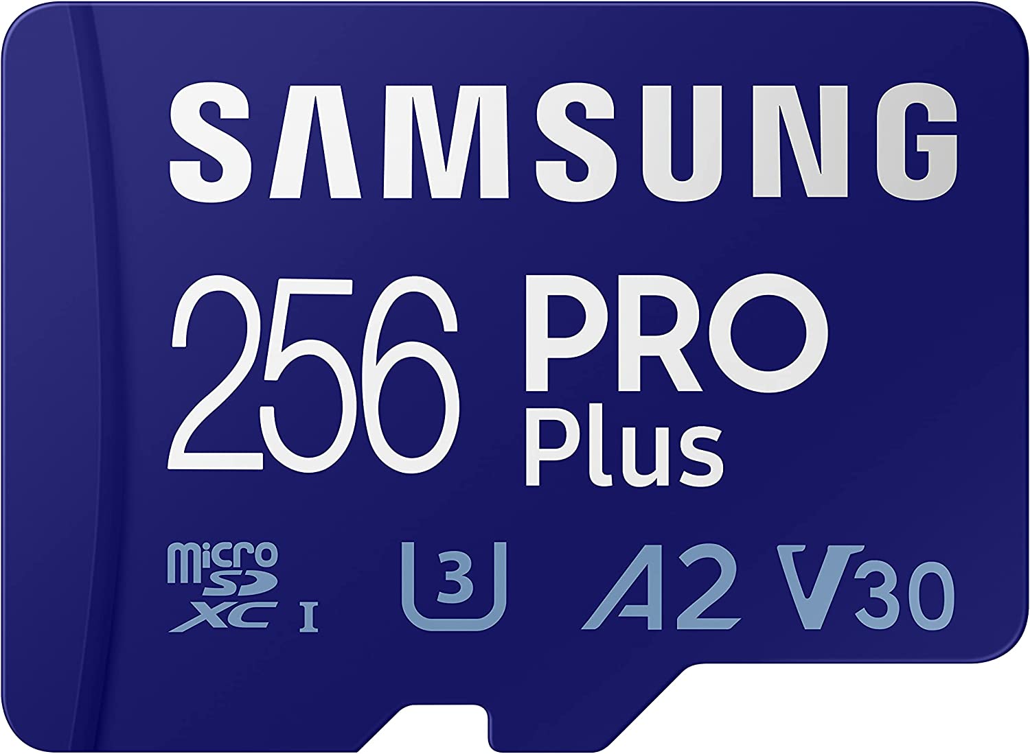 SAMSUNG PRO Plus + 어댑터 256GB microSDXC Android 스마트폰 태블릿 Go Pro 및 DJI 드론용 최대 160MB/s UHS-I U3 A2 V30 풀 HD 4K UHD 메모리 카드 MB-MD256KA/AM