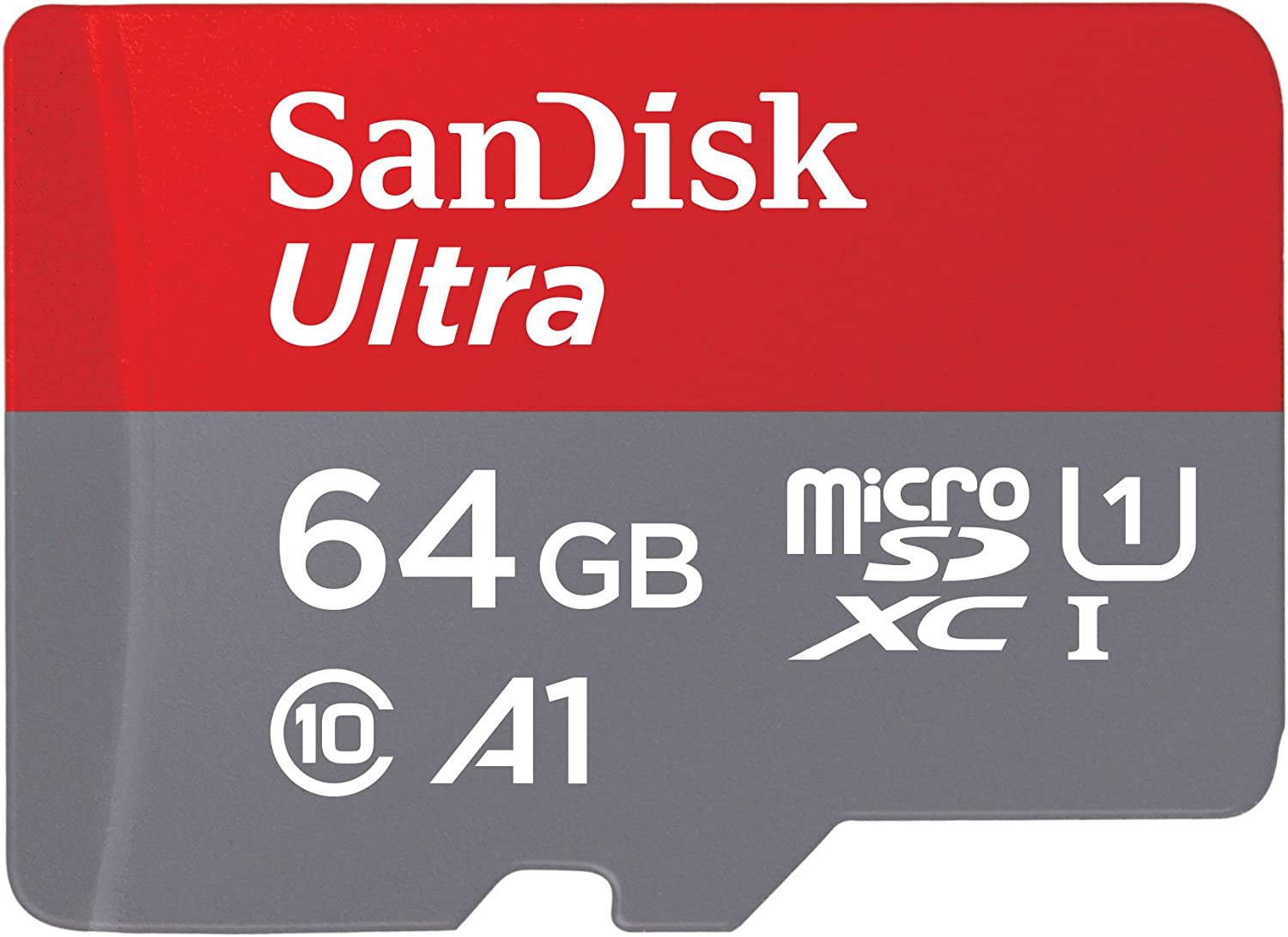 어댑터가 포함된 SanDisk 64GB Ultra MicroSDXC UHS-I 메모리 카드 - 100MB/s, C10, U1, Full HD, A1, Micro SD 카드 - SDSQUAR-064G-GN6엄마.