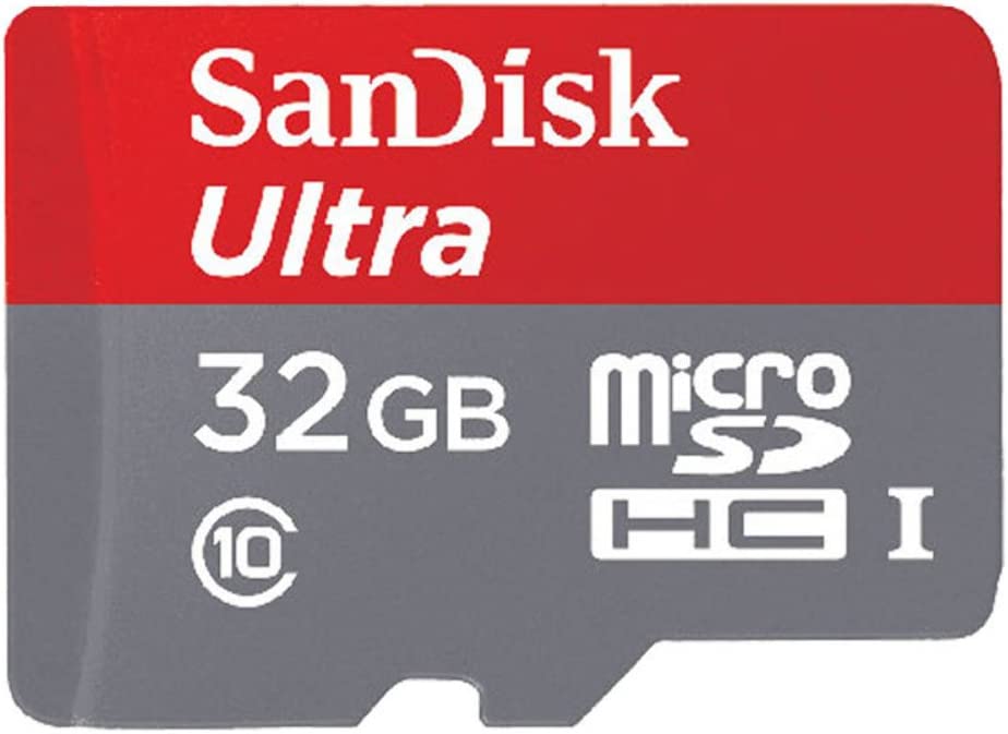 SanDisk Ultra 32GB UHS-I/클래스 10 마이크로 SDHC 메모리 카드 어댑터 포함 - SDSDQUAN-032G-G4A
