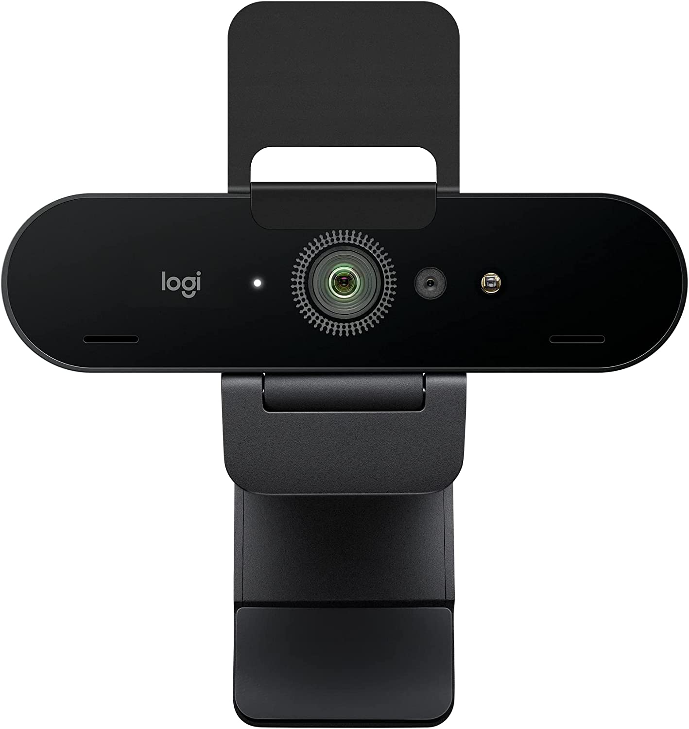 Logitech Brio 4K Webcam Ultra HD 비디오 통화 노이즈 캔슬링 마이크 자동 조명 보정 넓은 시야 Microsoft 팀과 함께 작동 줌 Google 음성 PC/Mac/노트북/태블릿