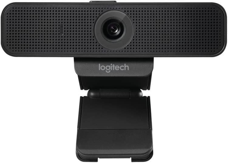 Logitech C925-E Webcam, HD 1080p/30fps 비디오 통화, 광 보정, 자동 포커스, 클리어 오디오, 개인 정보 보호 셰이드, 스카이프 비즈니스와 연동, WebEx, Lync, Cisco, PC/Mac/Macbook - Black