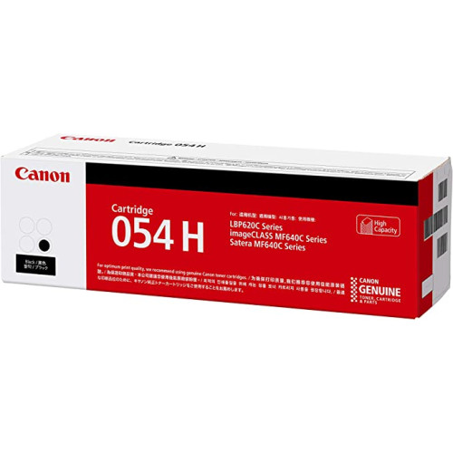 Canon 토너 카트리지 054H 블랙 CRG-054HBLK