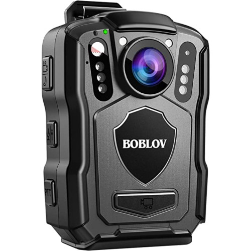 BOBLOV M5 차체 장착 카메라 2K 64GB 캠코더 15시간 비디오 녹화용 4200mAh 배터리 IP67 GPS 버전 없음
