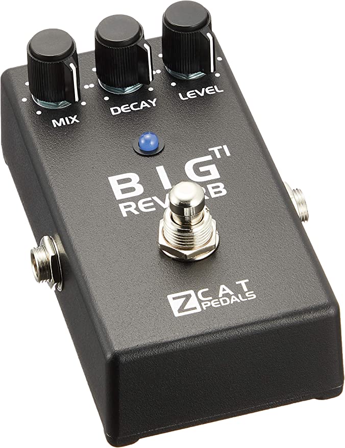ZCAT Pedals 지캣 페달 리버브 (홀드 기능) 기타 이펙터 Big ReverbTI
