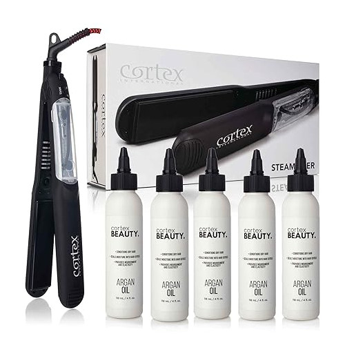 Cortex Professional Vapor Hair Straightener Flat Iron for Hair 1.25