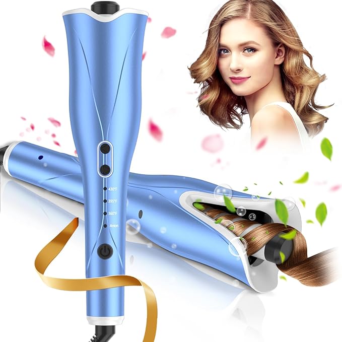 Automatic Curling Iron, Auto Hair Curler with 1