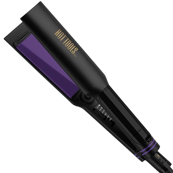 Hot Tools Pro Signature Steamstyler | Healthy-Looking Hair with Every Use (1-1/2 in)